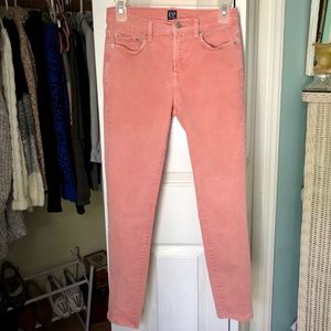 Gap Spring Pink True Skinny Jeans Size 27R